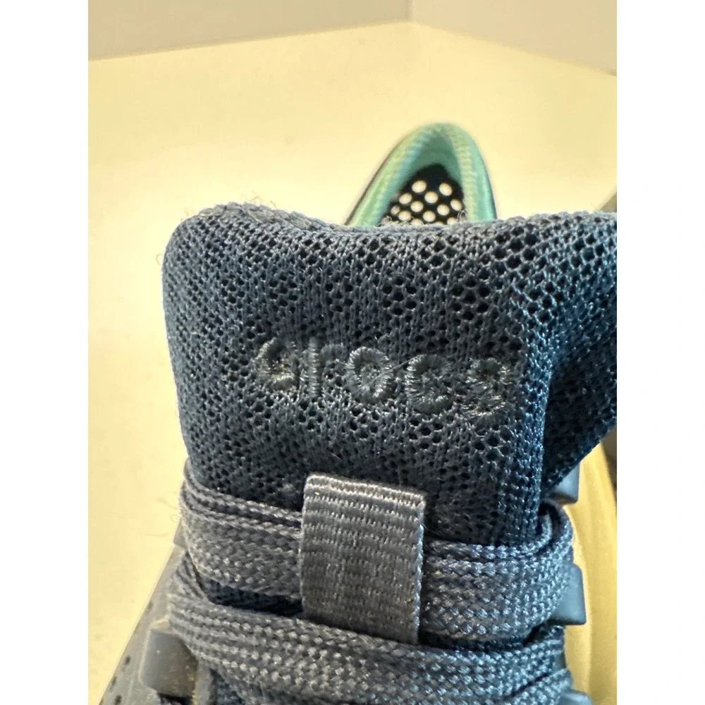 Crocs LiteRide Pacer Navy Blue Light Blue Sneakers 205234 Women Size 6